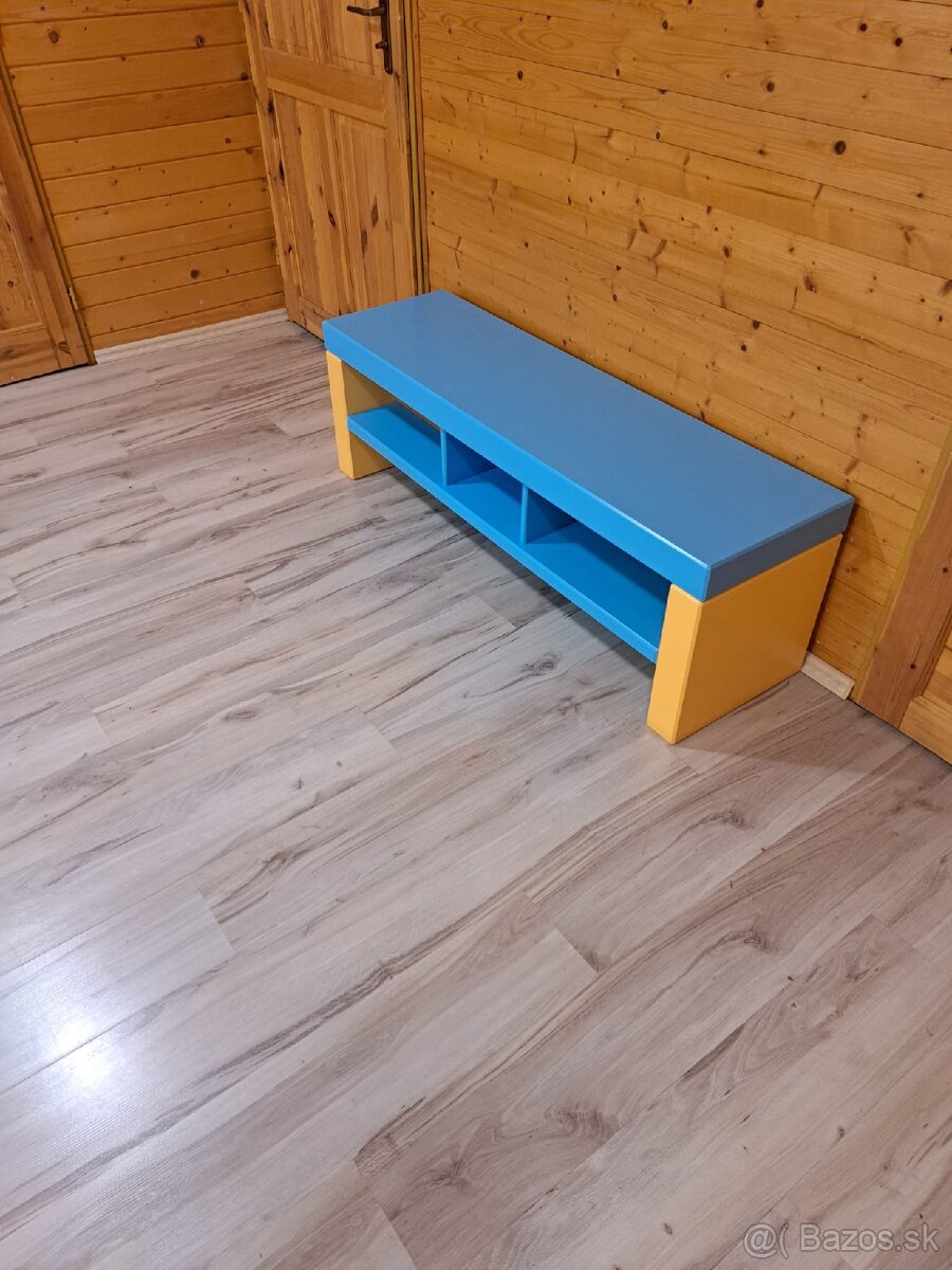 Detský set stolík a lavica - 7