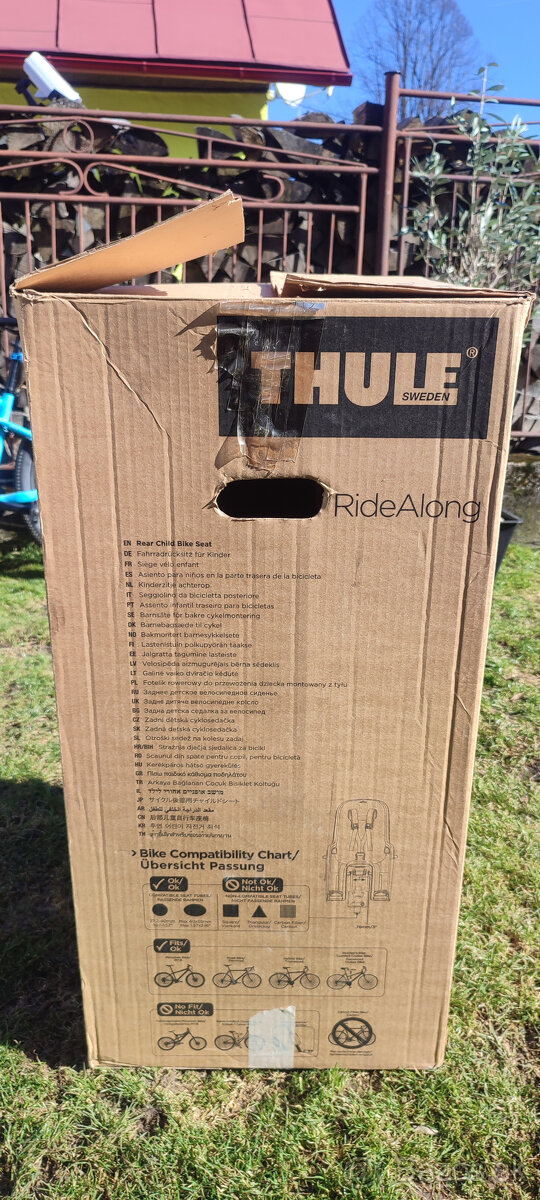 Predám oranžovú Thule Ride Along - 7