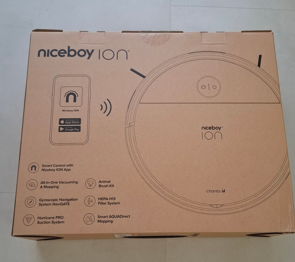 Predám robotický vysávač NICEBOY ION Charles i6 v ZÁRUKE - 7