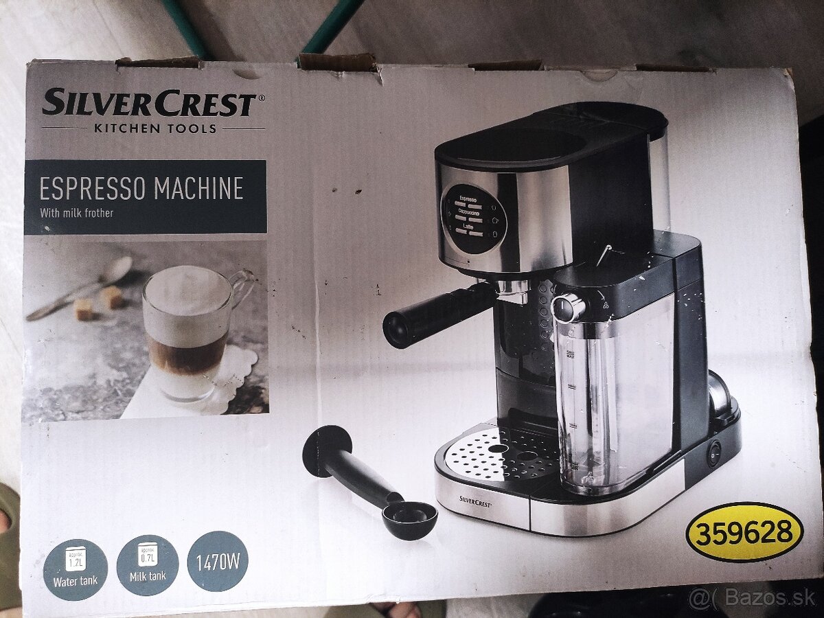 Silvercrest Espresso kávovar SEMM 1470 - 7