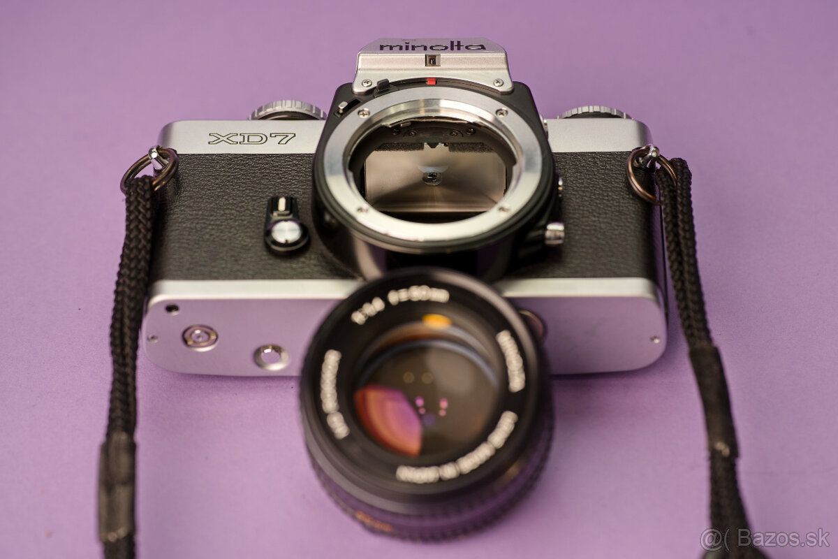 Minolta XD7 Rokkor MD 1:1.4/50mm - 7
