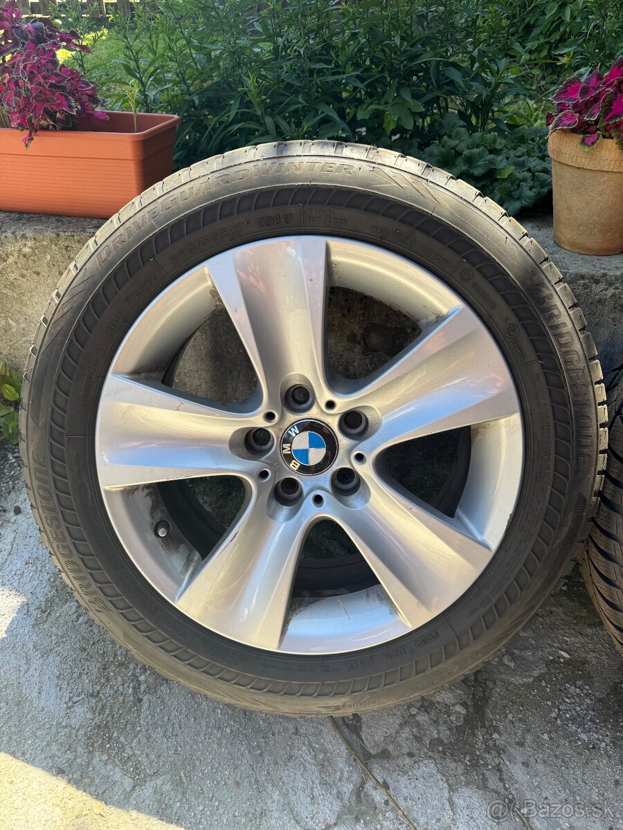 BMW R17 zimná sada kolies, pneumatiky 225/55 R17 - 7