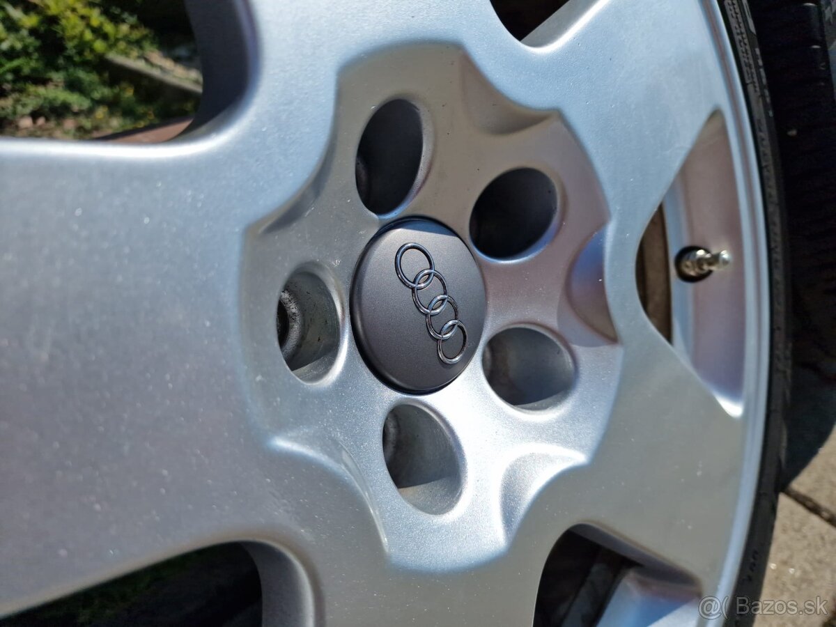 Audi R16 disky 7J ET31 + pneu 205/45 r16 - 7