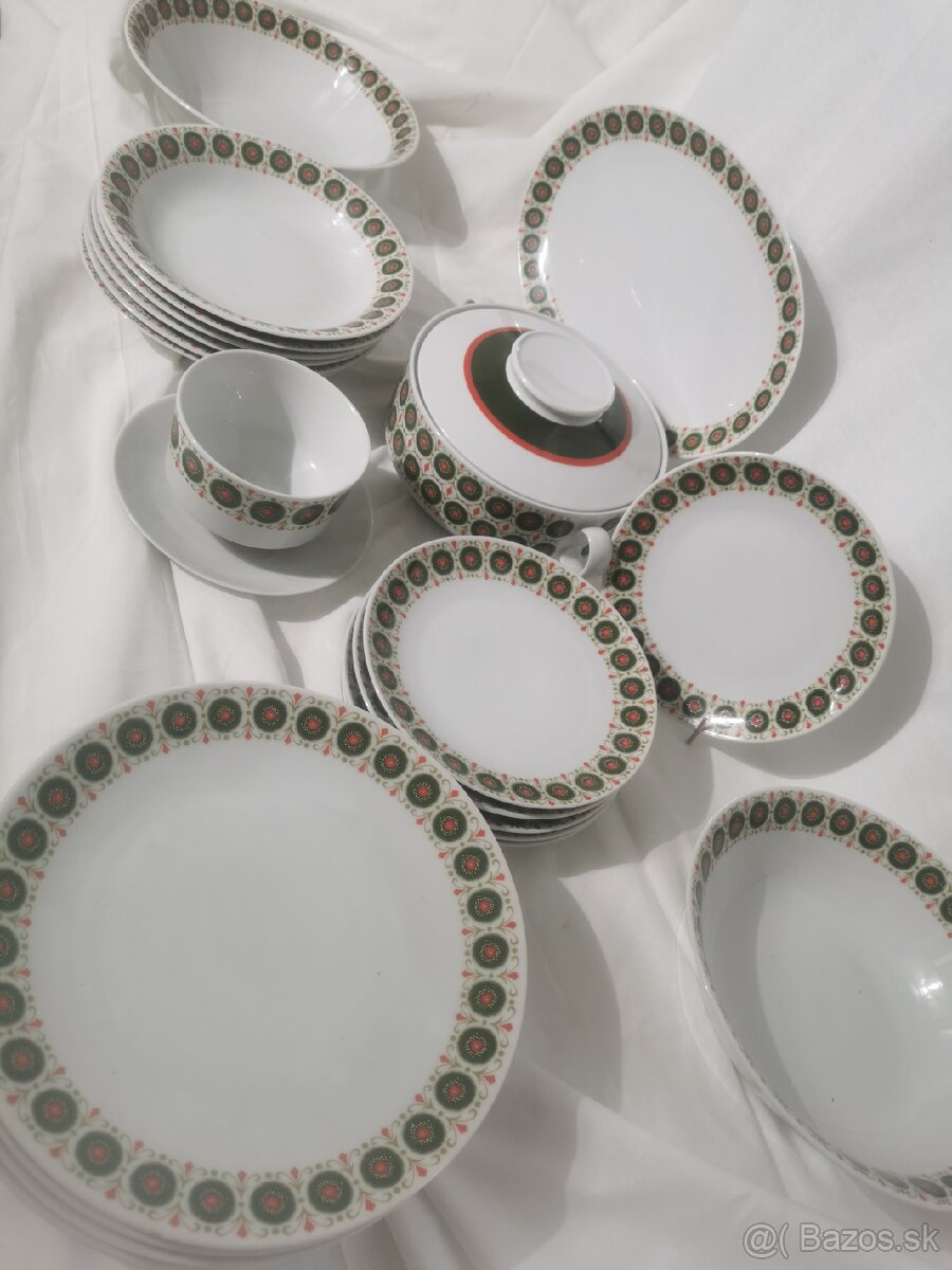 Obedova sada, tanierovy set, taniere, misy - 7