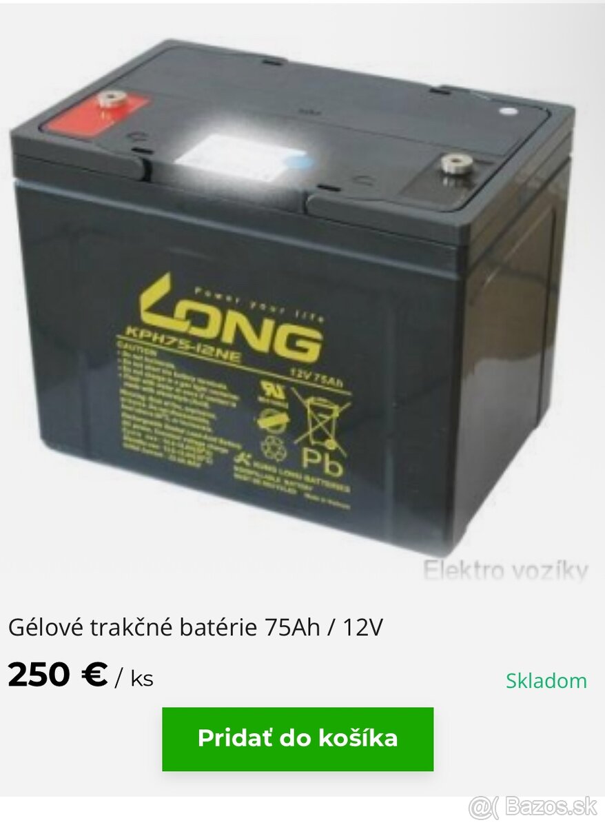 Elektrický štvorkolesový vozík Rascal 329 LE - 7