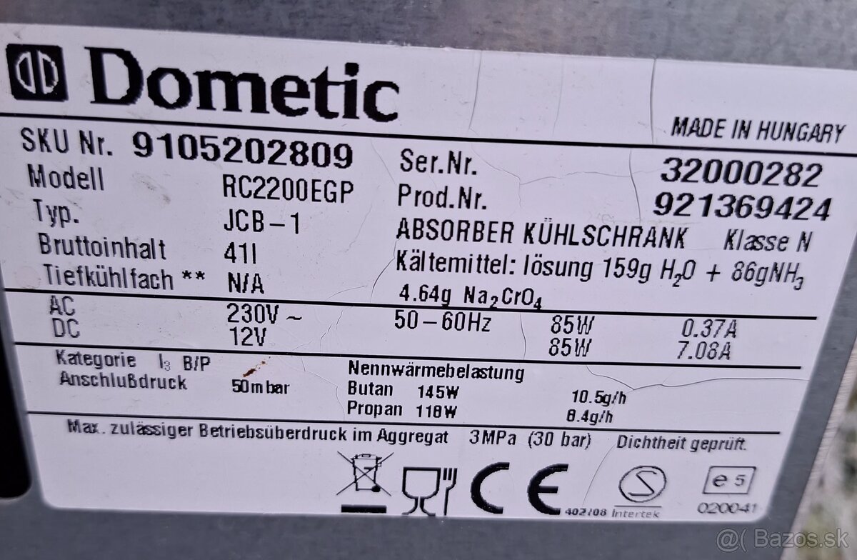 Chladnička Dometic - 7