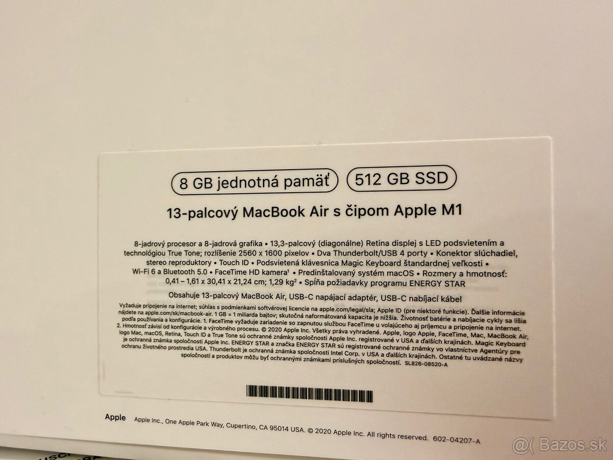 MacBook M1 Air 8GB 512GB - 7