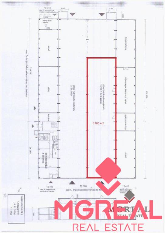 Na prenájom 1700 m2 výrobno-skladové priestory v Trnave - 7