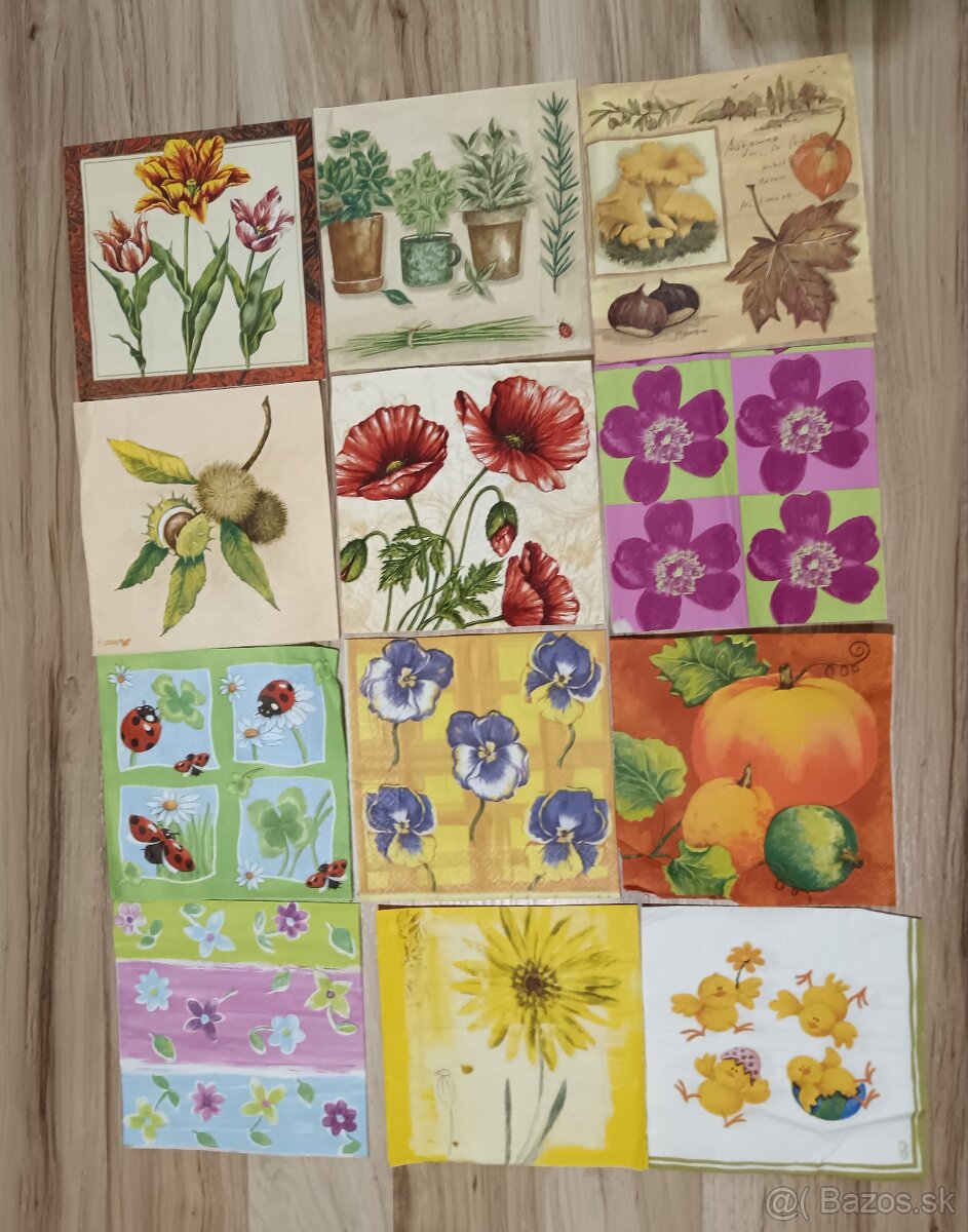 Sady servítok na tvorenie - 7