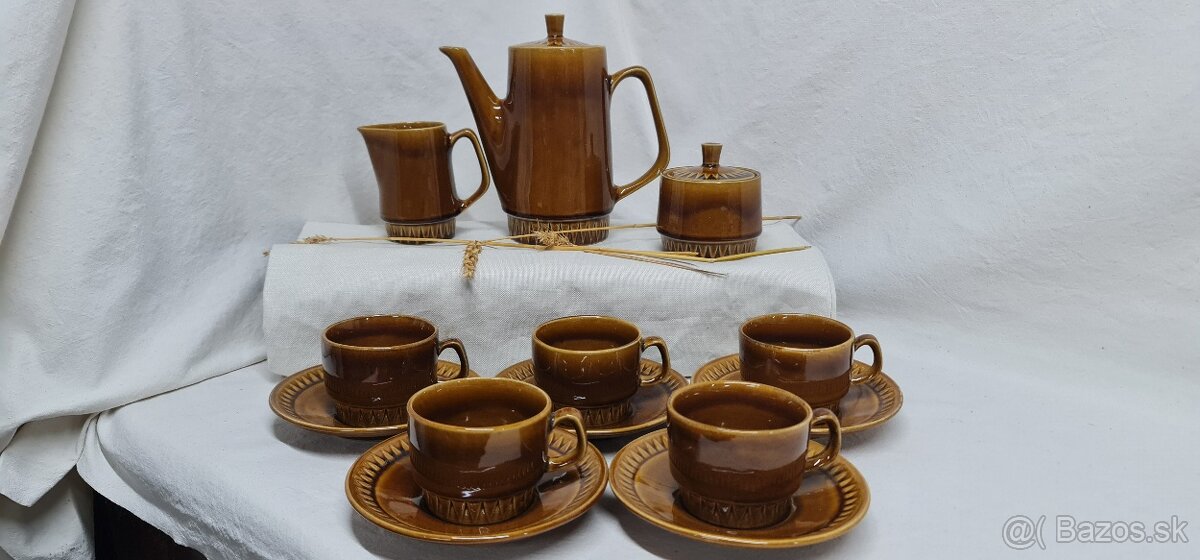 Čajová súprava KERA VITRAL Czechoslovakia ✨️ - 7