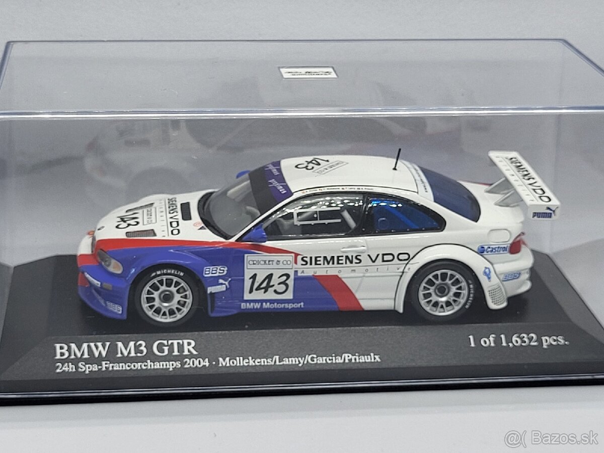 Minichamps 1:43 BMW M3 GTR 24h Spa - 7