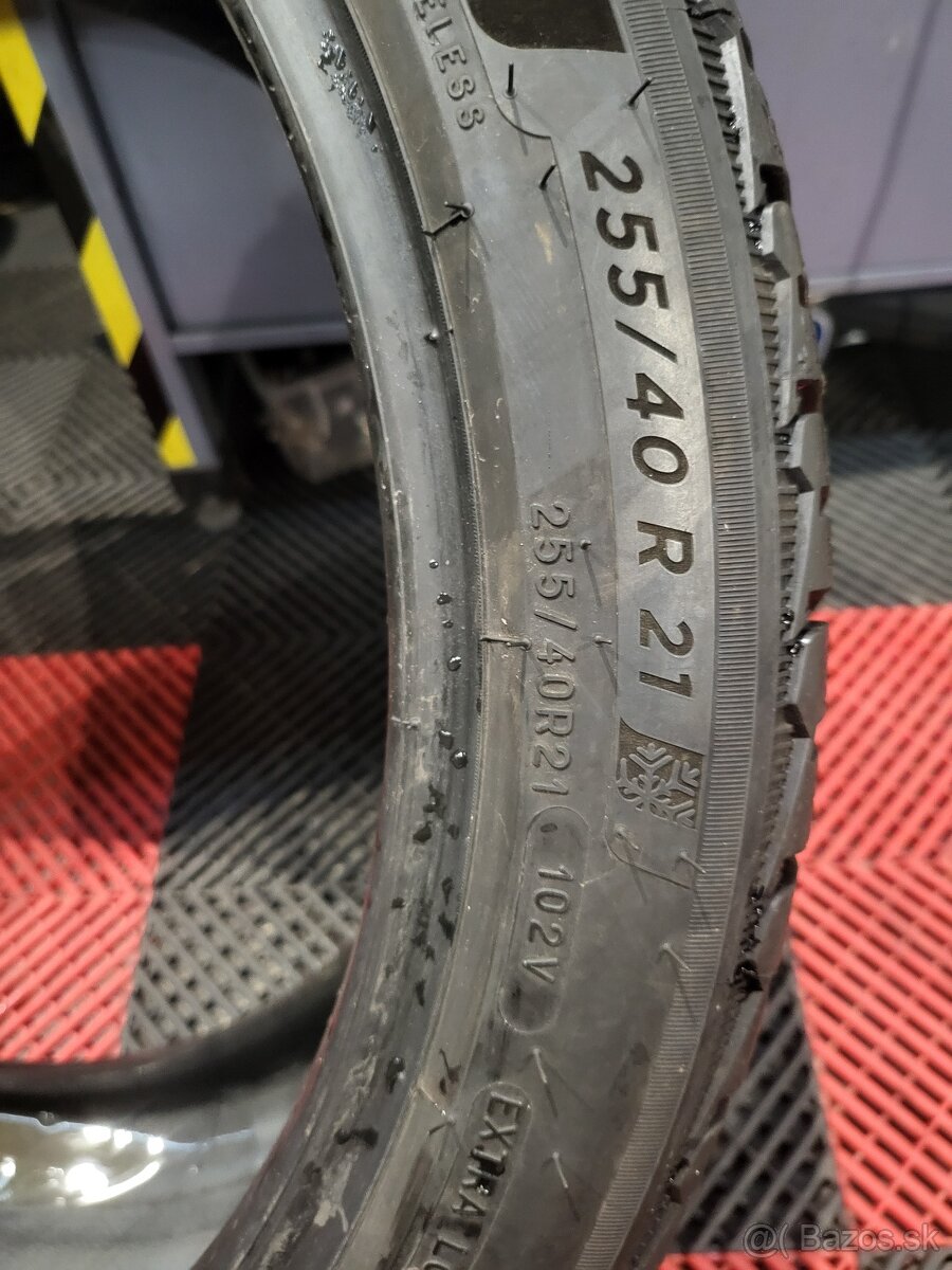 255/40 R21 Michelin zimne pneumatiky - 7