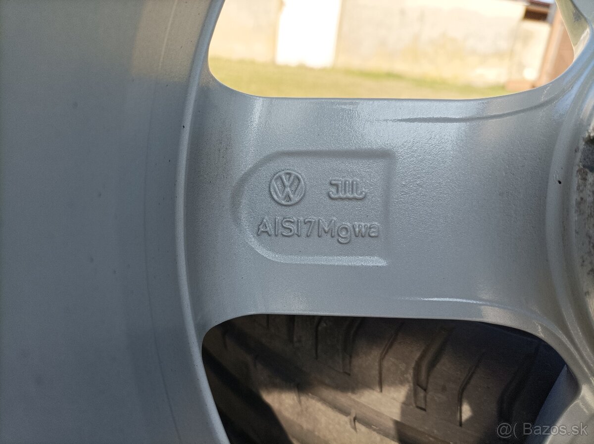 Alu disky 16" 5x 112 + letné pneu Continental - 7