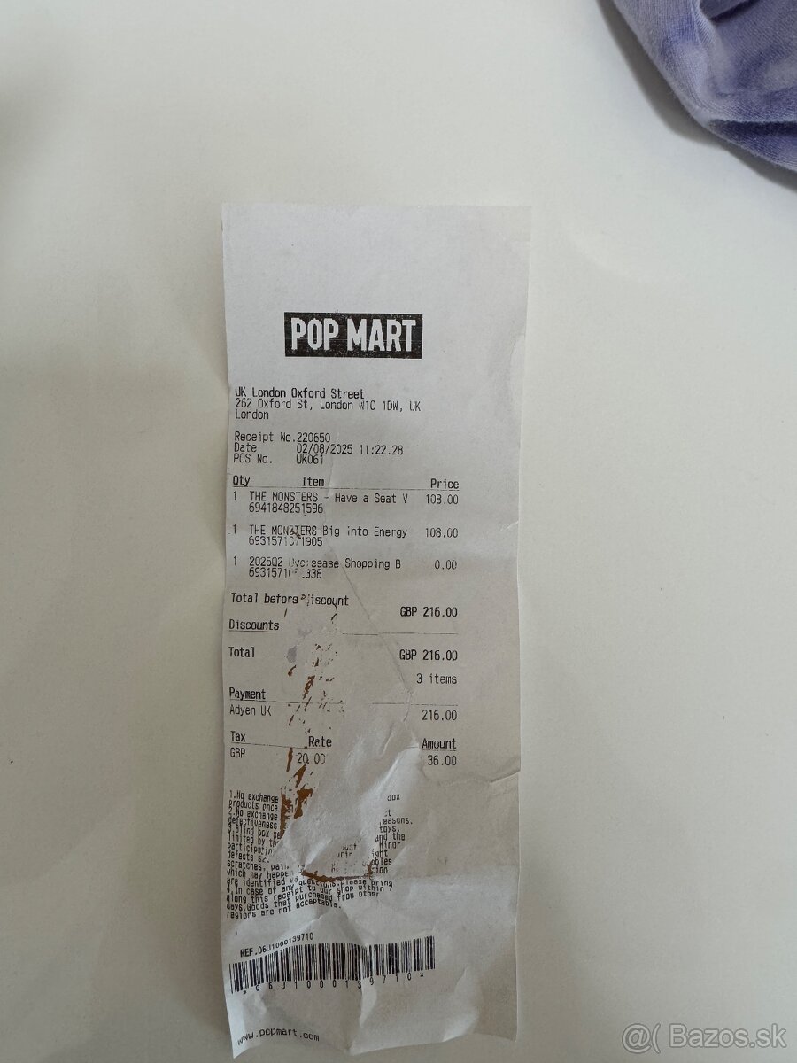 Labubu Big Into Energy ORIGINÁL POPMART - 7