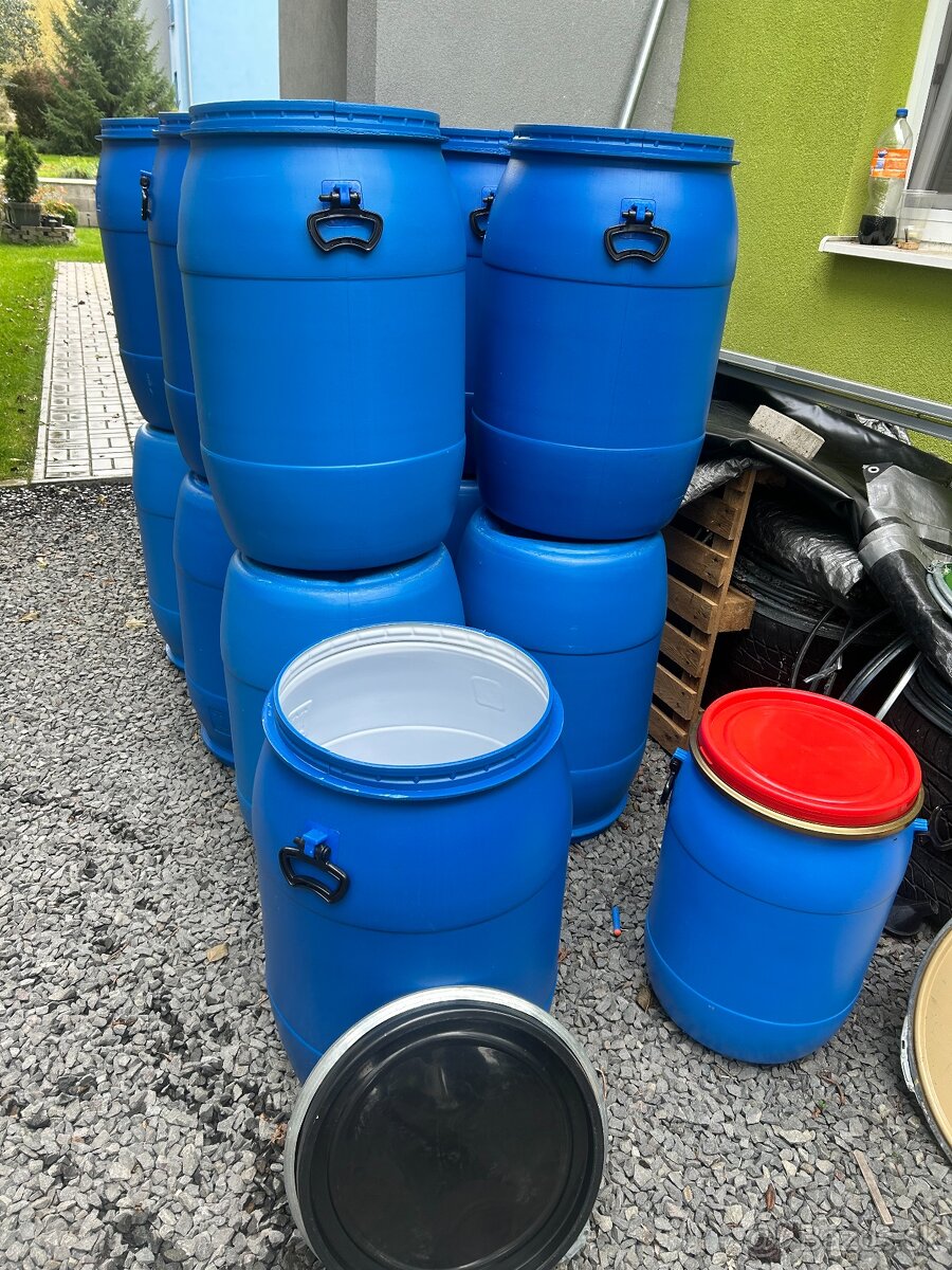 Plastové sudy, plechové + dovoz - 7