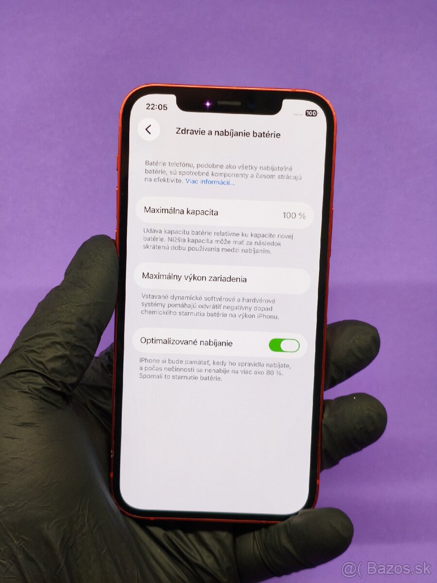 Iphone 12 64gb, 🔋100%, 8,5/10, Záruka - 7