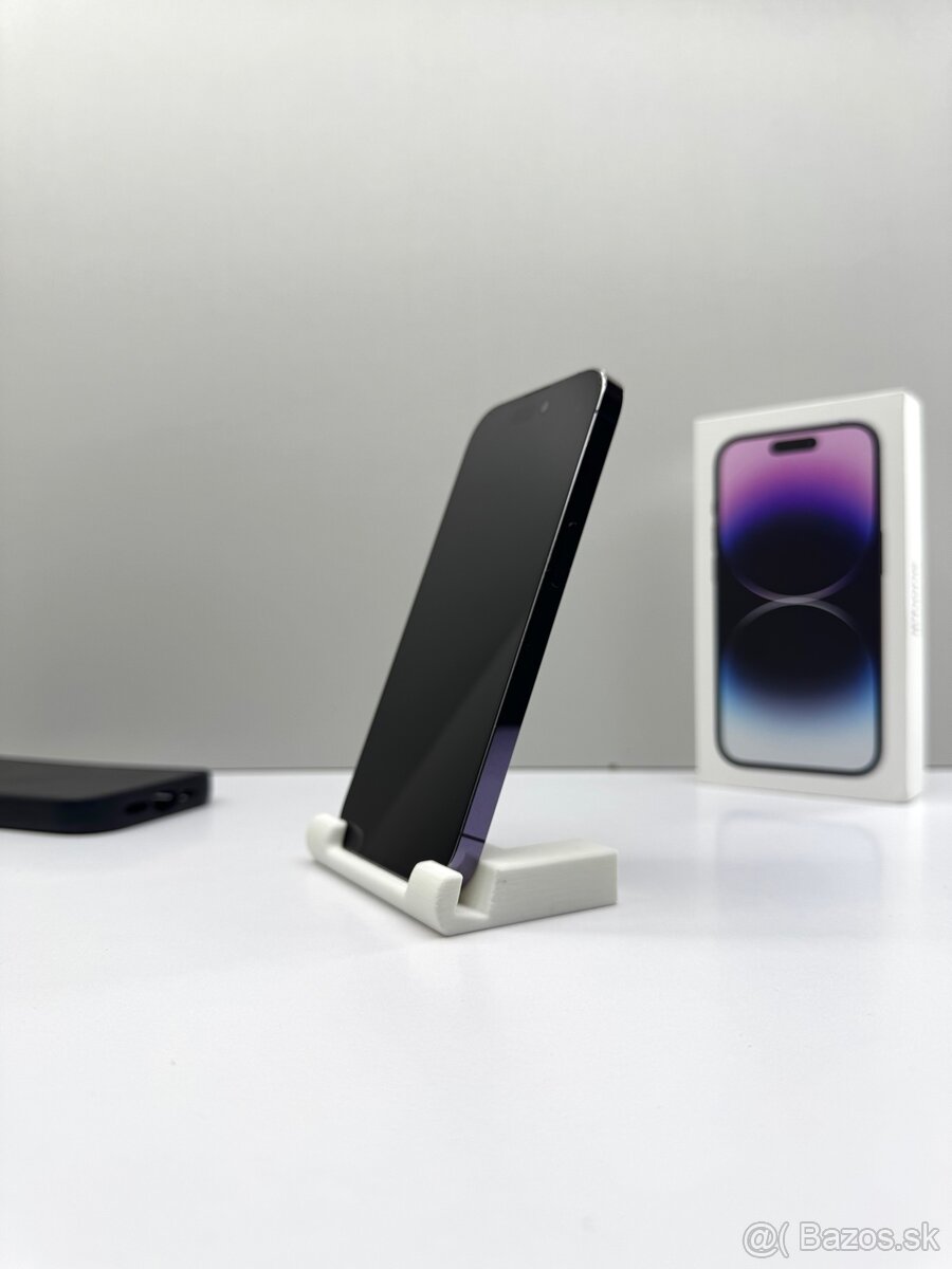 iPhone 14 PRO 256GB DEEP PURPLE TOP STAV+PRÍSLUŠENSTVO - 7