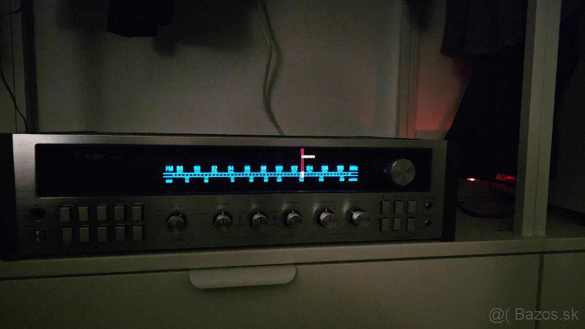 Vintage receiver Major RS 8020 top model a stav - 7