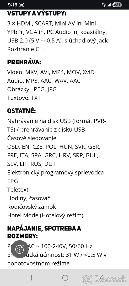 sencor sle2814tcs - 7