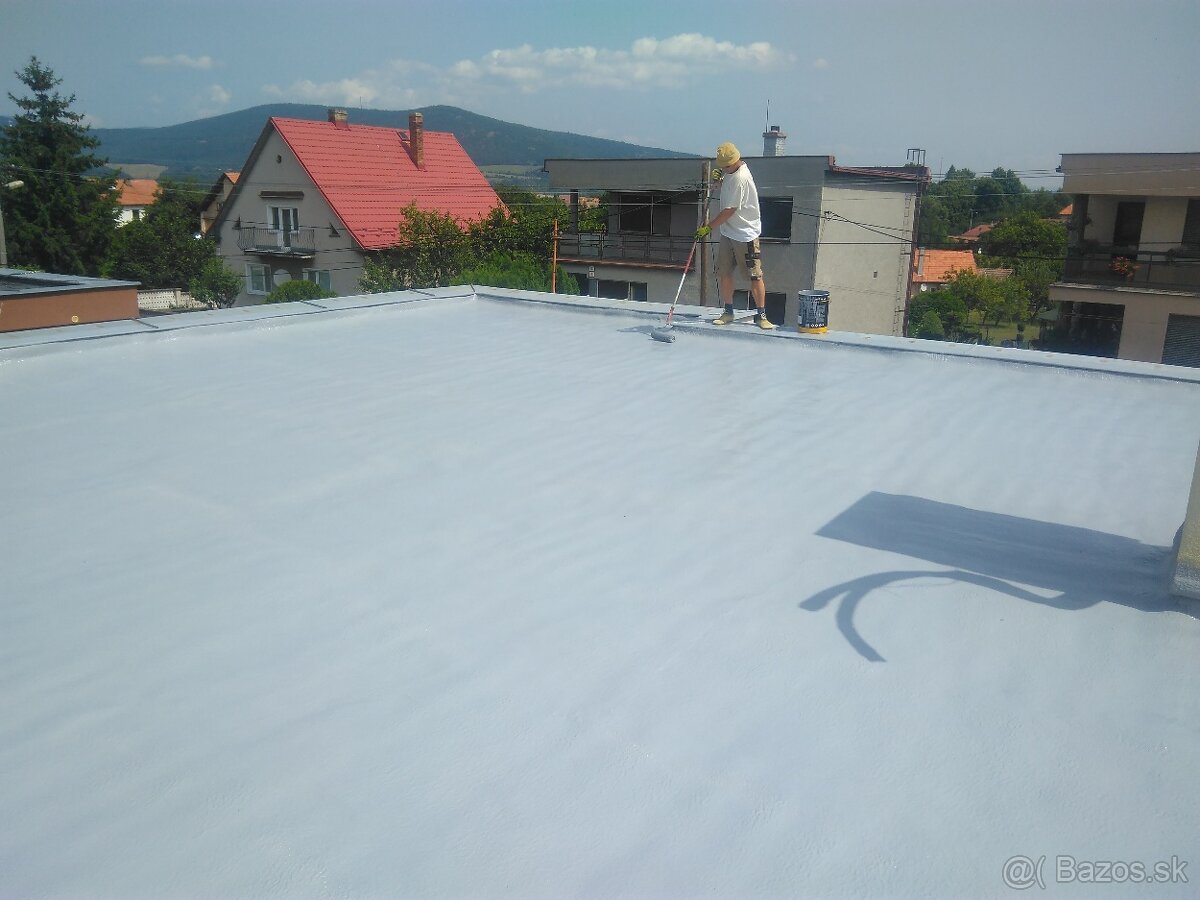 Hydroizolácia plochej strechy -Tepelná hydroizolácia strechy - 7