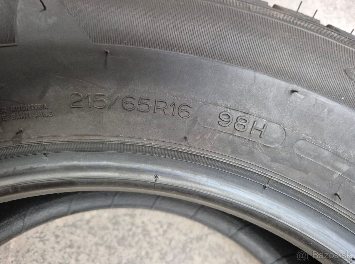 215/65 r16 letné 4 ks MICHELIN - 7