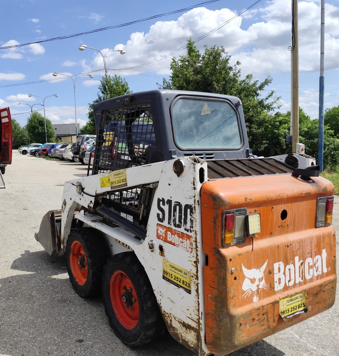 Nakladač Bobcat S100. ŠPZ. - 7