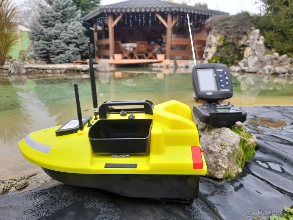 Zavažacia zakrmovacia lodka s GPS a farebným sonarom aj bez - 7