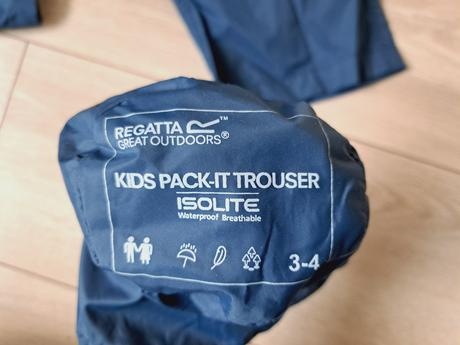 Detské waterproof nohavice Regatta, 104 - 7
