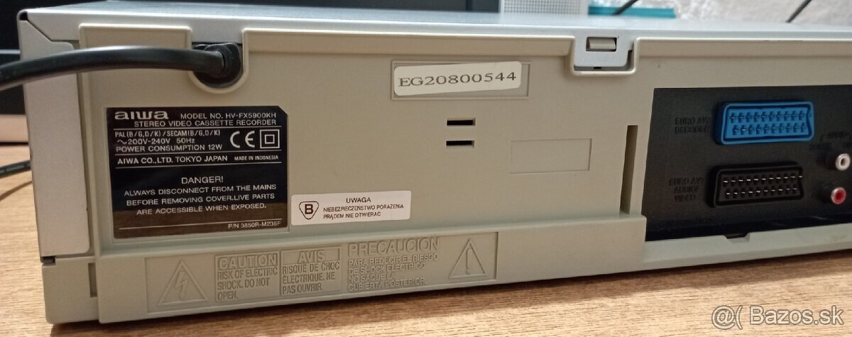 AIWA HV-FX5900 .... HIFI STEREO VIDEOREKORDER.... - 7