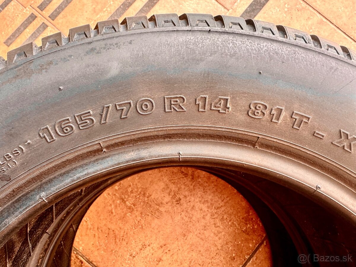 165/70 R14 letné pneumatiky 2 kusy - 7