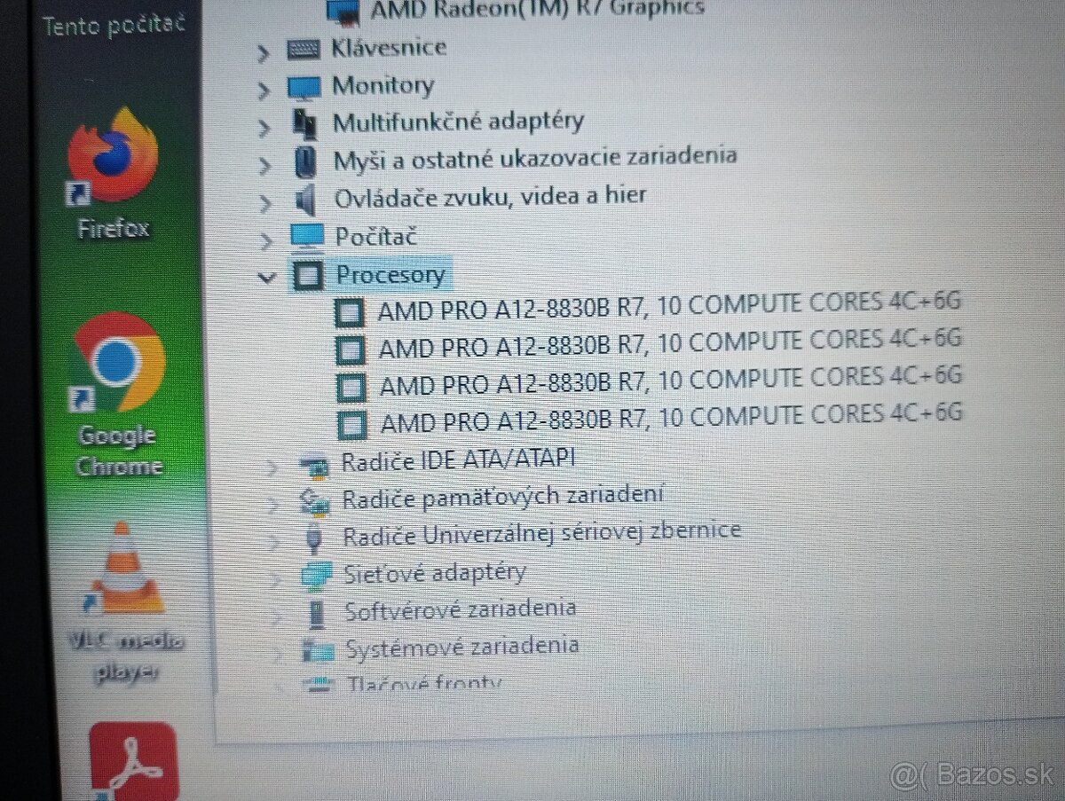 Lenovo thinkpad a475 , 4-jadrový procesor AMD ,8gb ram ,HDMI - 7