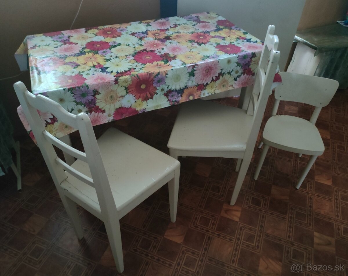 Retro kuchyňa - kredenc ( + stôl, + truhlica) - 7