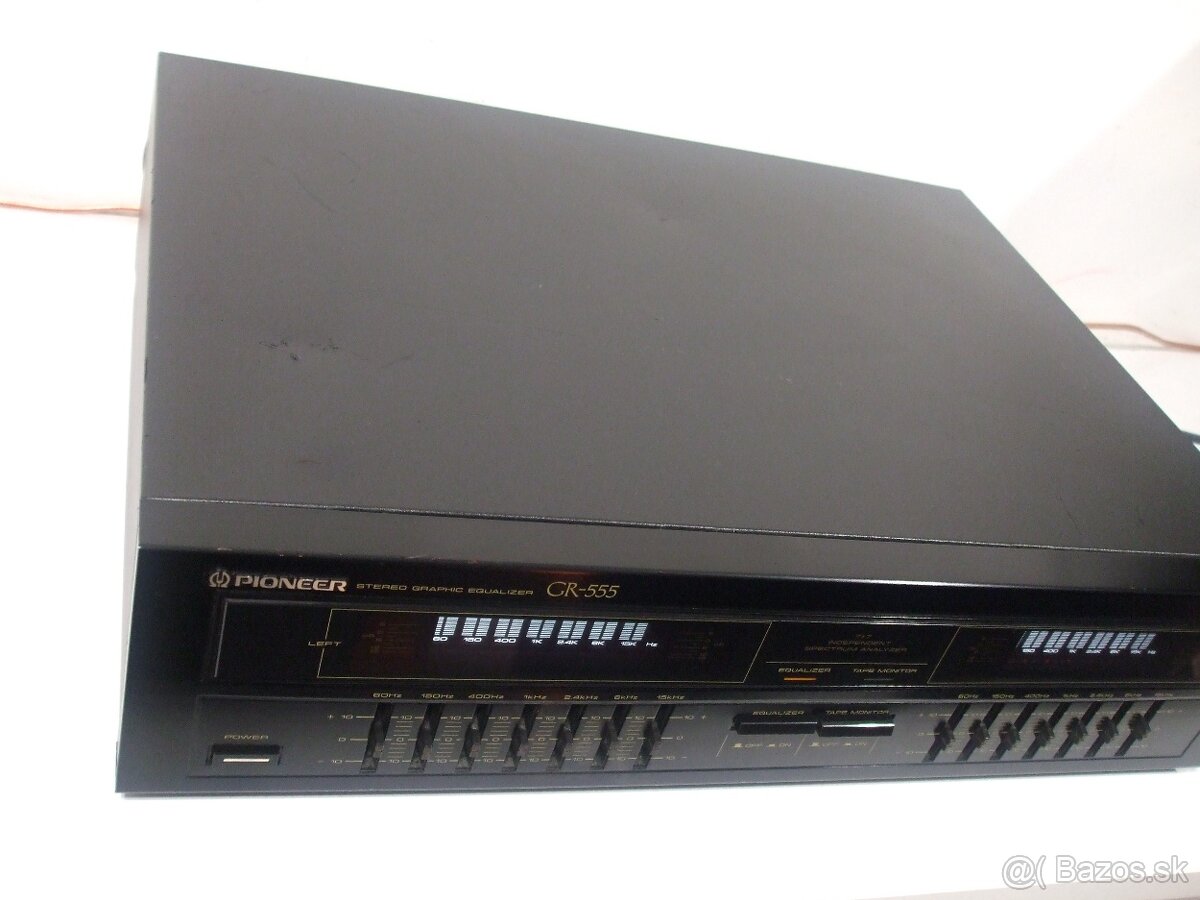 2x7 pasmovy Equalizer PIONEER GR-333 GR-555 JAPAN AE81, AE55 - 7