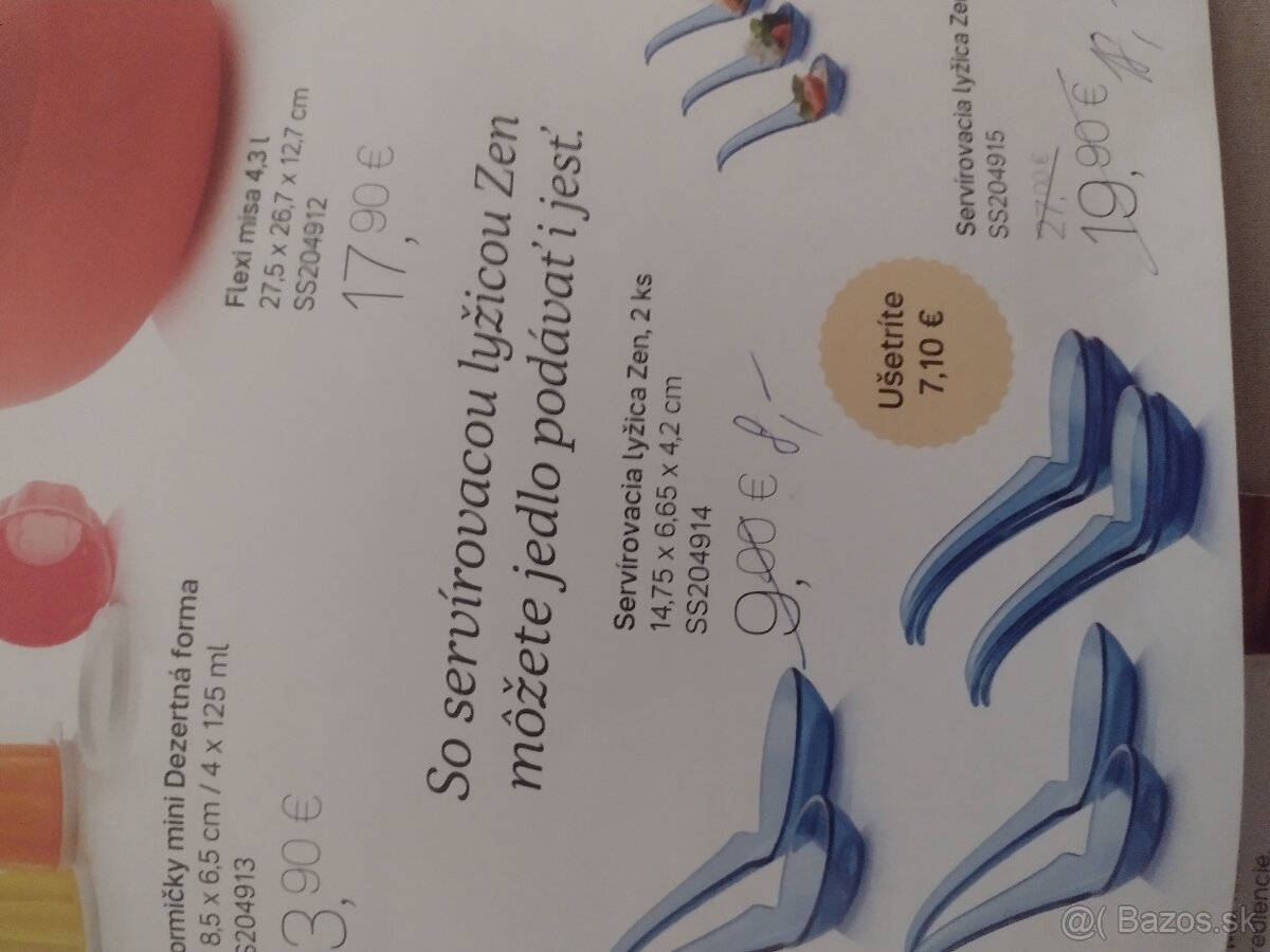 Tupperware misky, nádoby na vodu, olejničky, poháre - 7