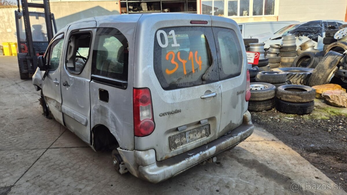 Citroen Berlingo Tepee 1,6HDI 68kw kód : 9H06 - 7