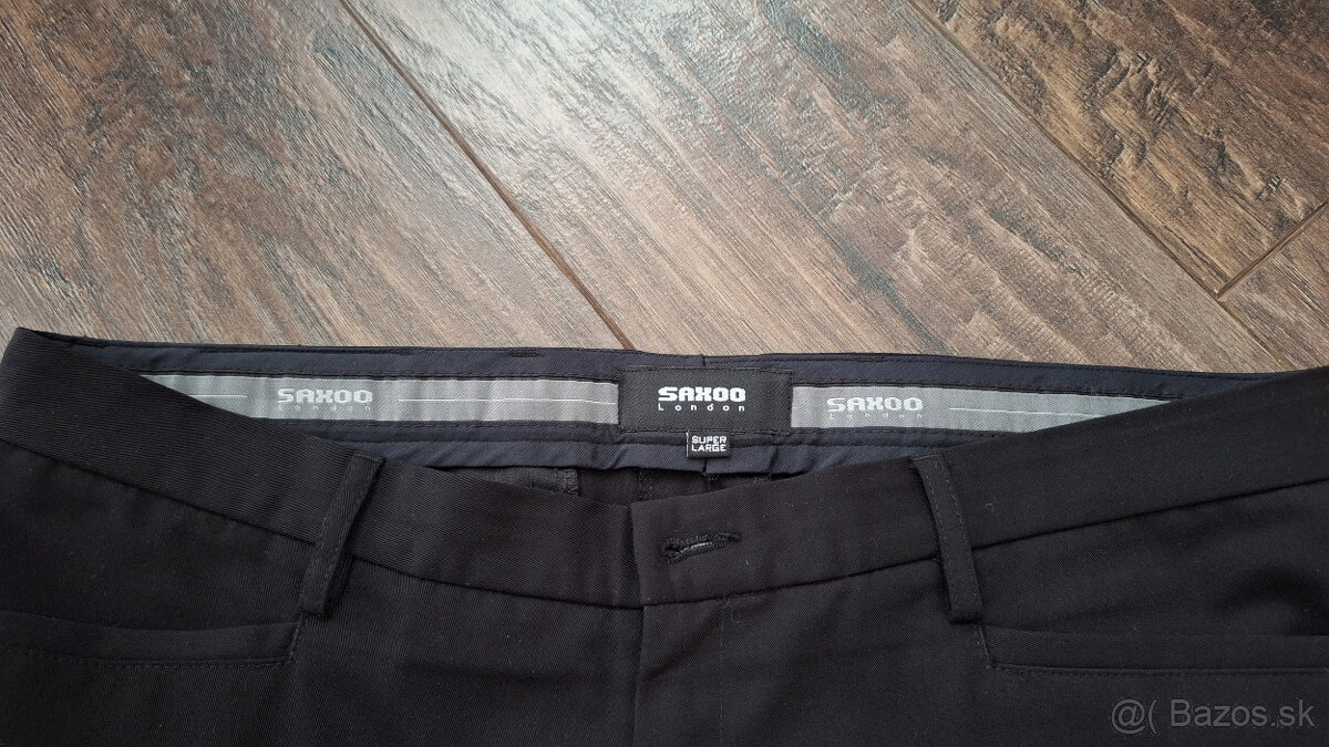 Čierny oblek Saxoo - 7