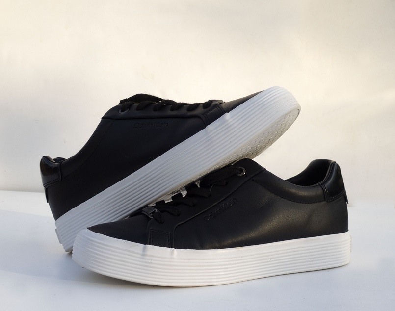 Čierne kožené tenisky - 7