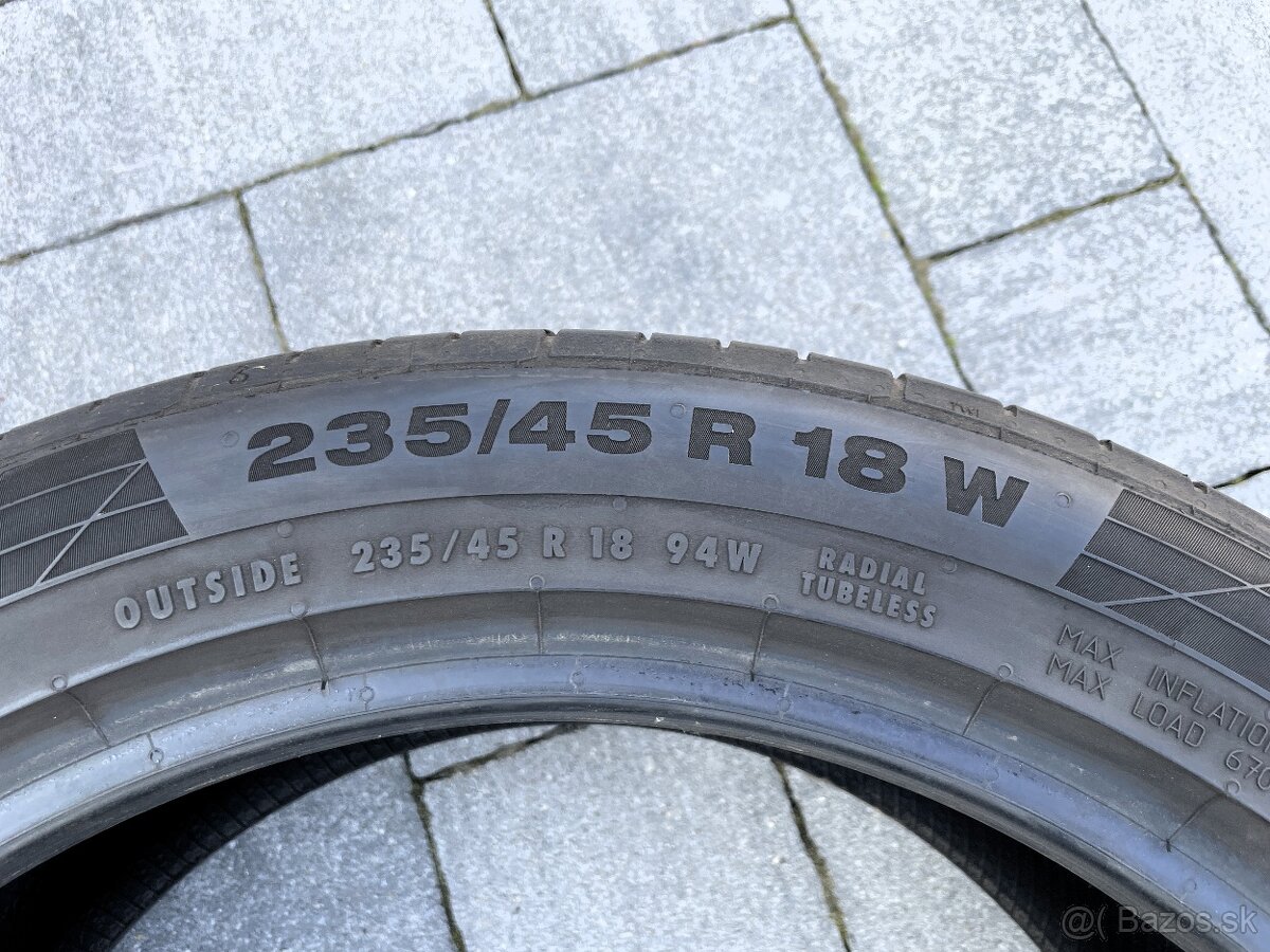 235/45 R18 Continental letne - 7