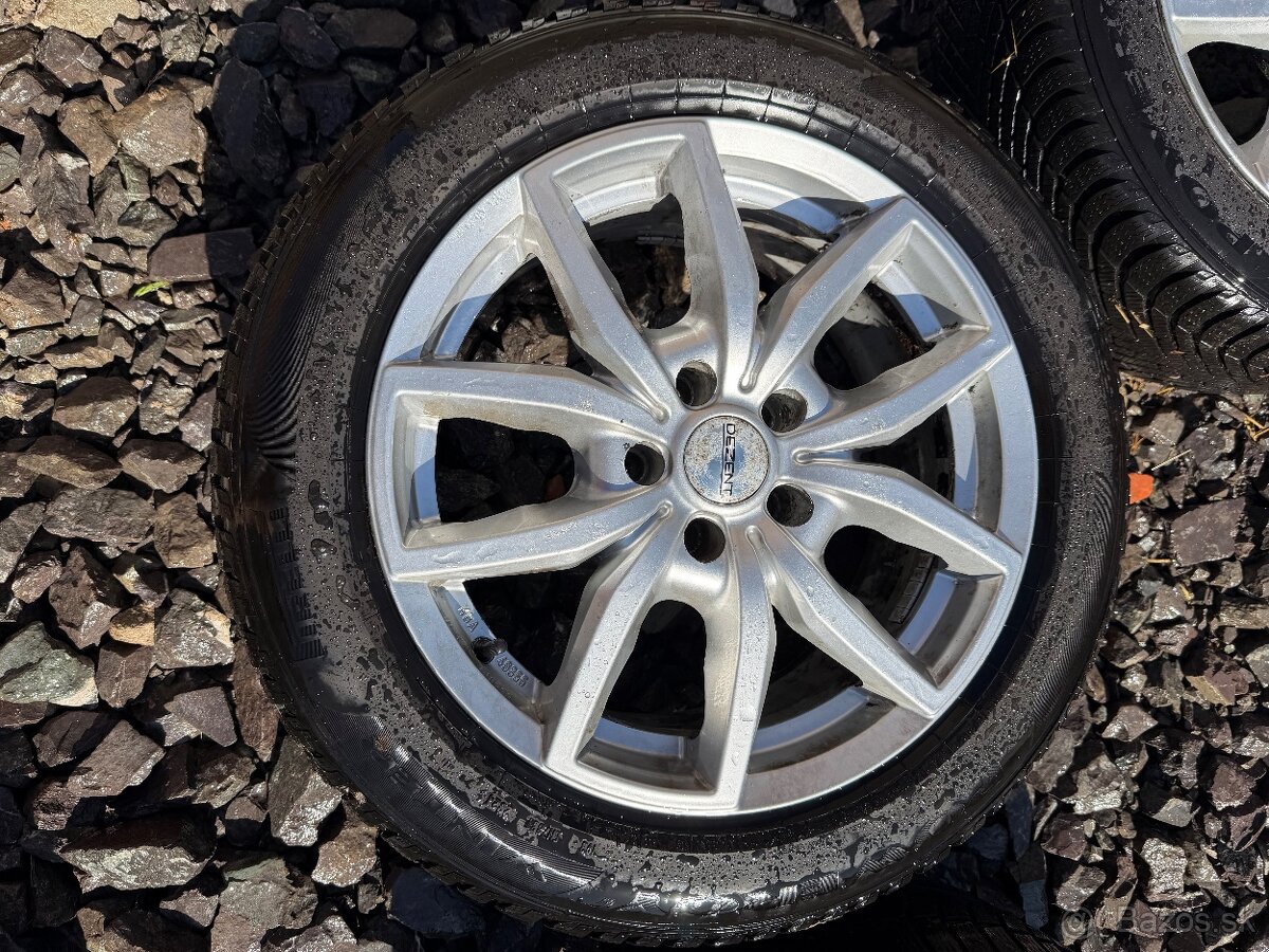 Predám zimnú sadu Pirelli 225/55 r17 - 7