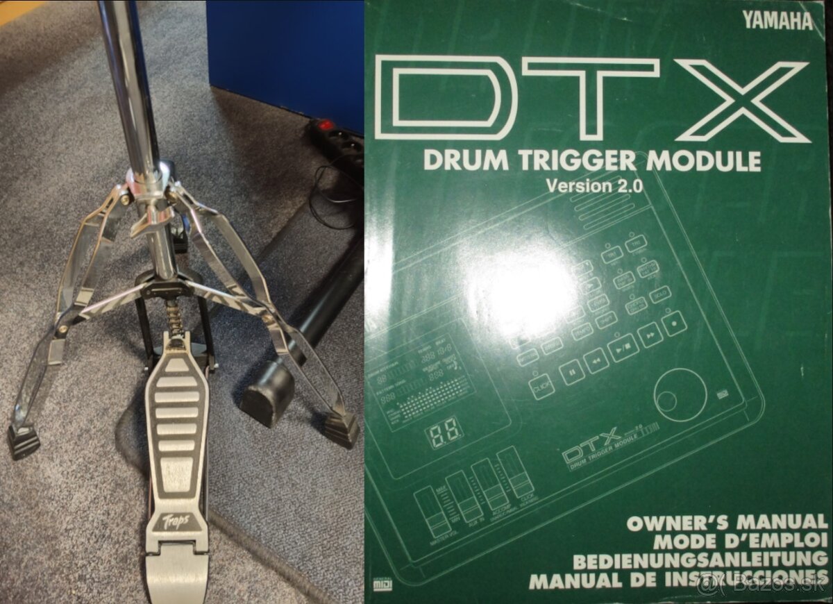 El. bicí - YAMAHA DTX DRUM V 2.0 (Made In Japan) - 7