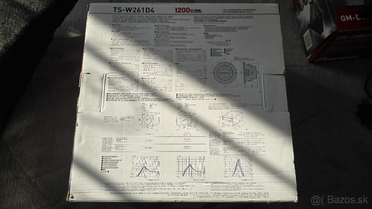 10" Subwofer 300W RMS pre vw passat combi B6, B7 - 7