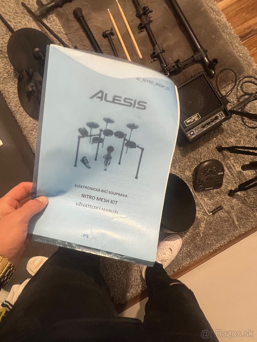 Predám elektronickú bicu súpravu - 7