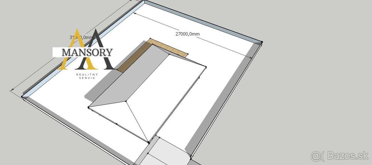 Na predaj stavebný pozemok pod Rodinný dom - 7