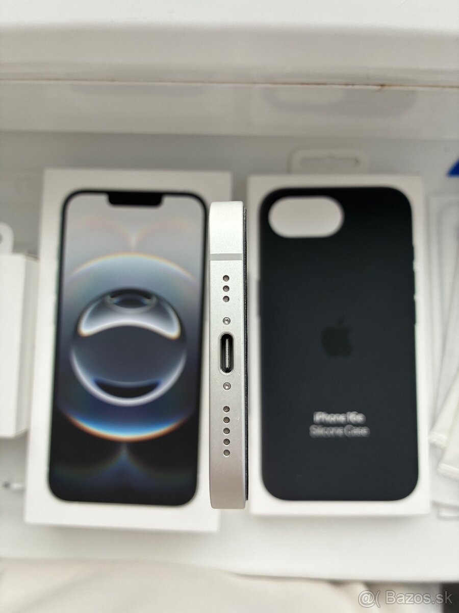 iPhone 16e Biely 128GB 100% Batéria - 7