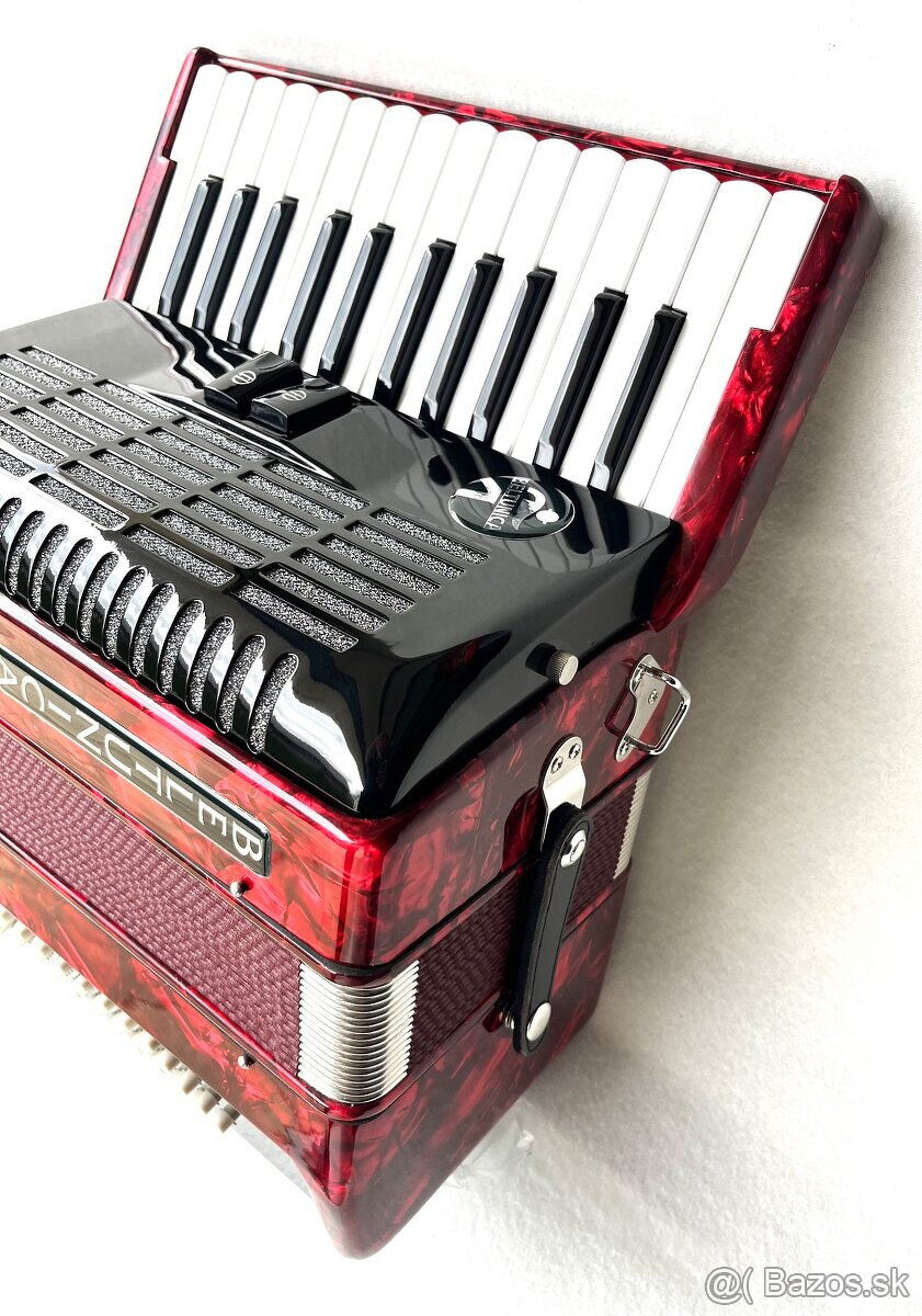 Predám nový akordeón BELTUNICA Vivaldi- De Luxe 60 basový- n - 7