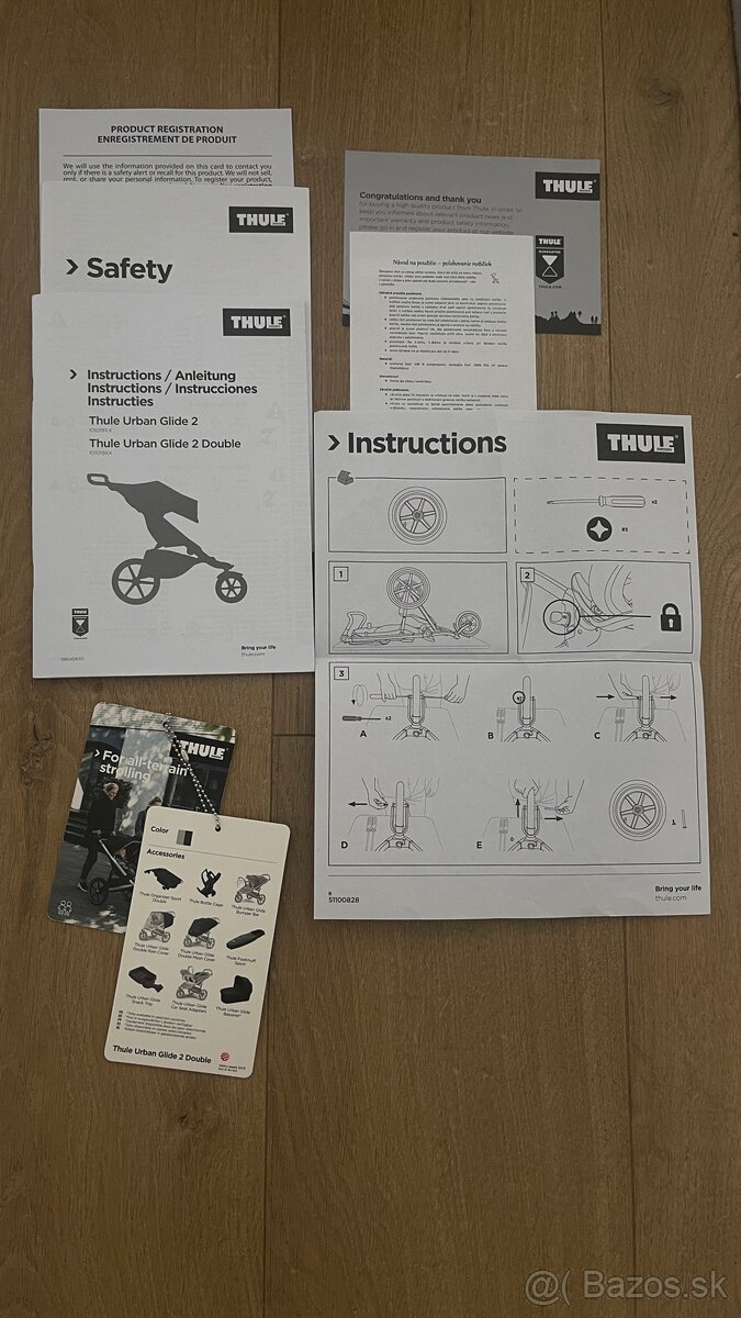 Thule Urban Glide 2 Double - dvojičkovský/súrodenecký kočík - 7