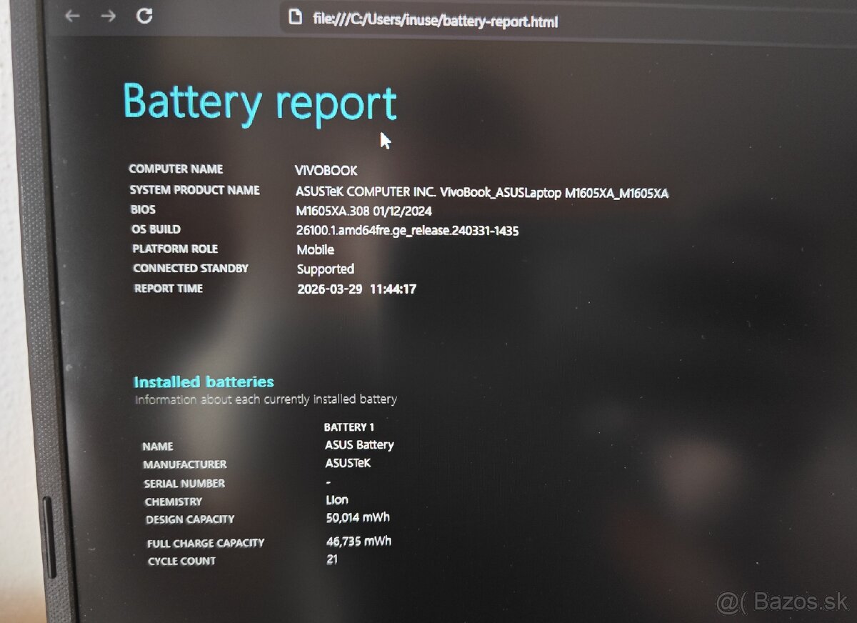 Asus Vivobook 16 - Ryzen 9, 16gb + 1TB - 7