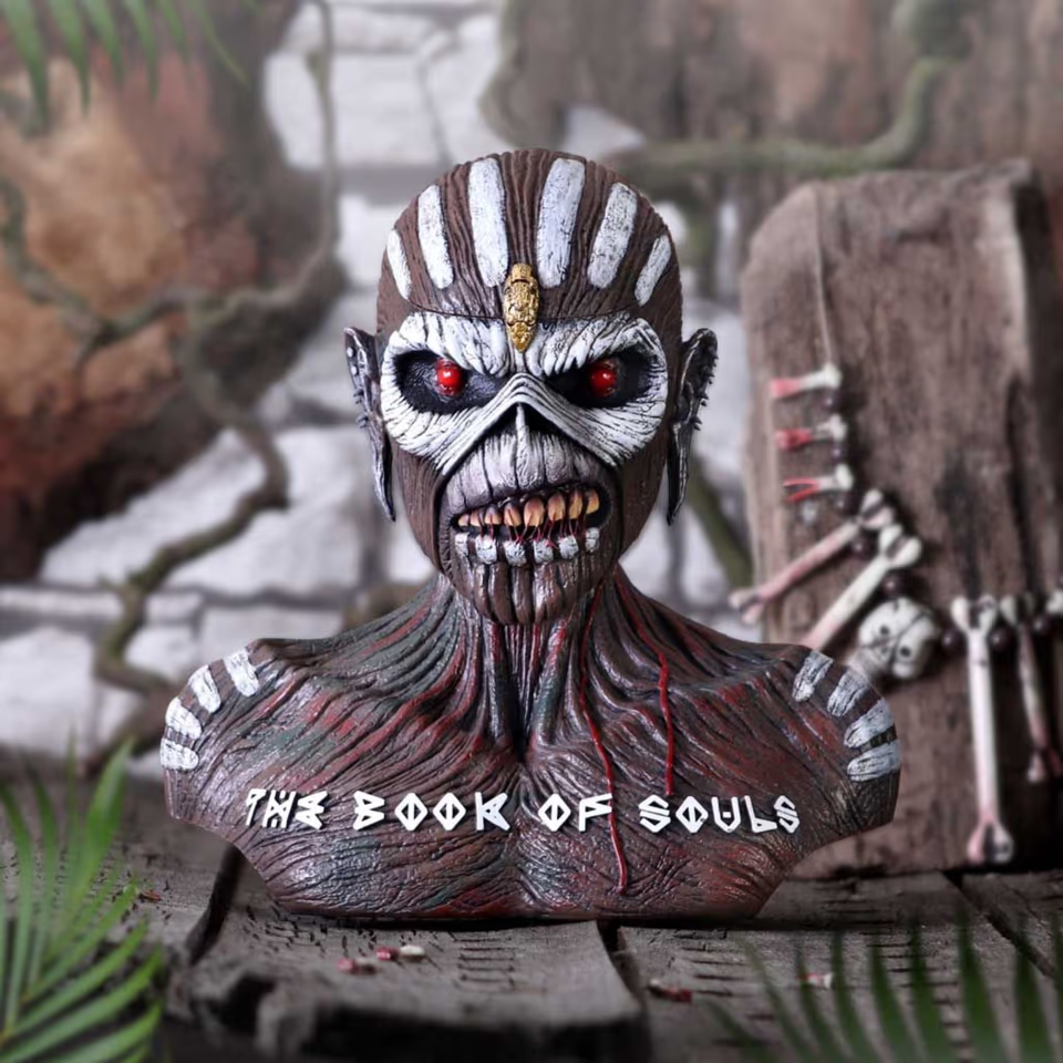 IRON MAIDEN BUSTA - EDDIE - BOOK OF SOULS - 7