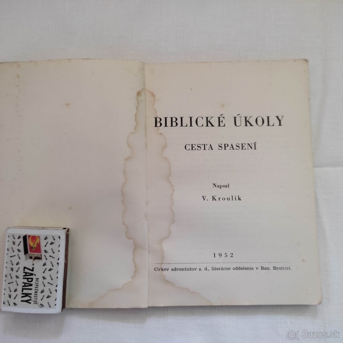 Naboženská literatúra - Nový zákon ; Zpěvnik ....staré knihy - 7