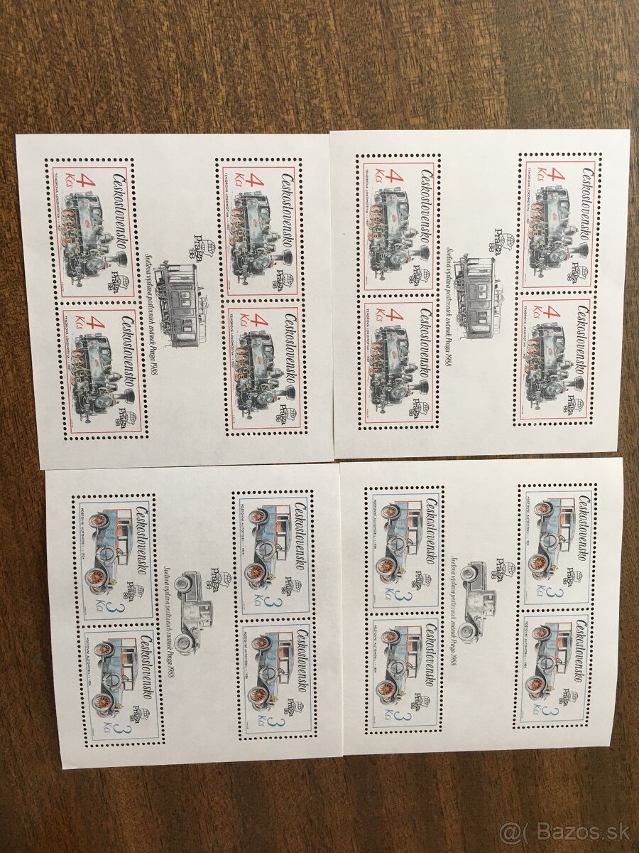 Predám tieto aršíky z Československa - 7